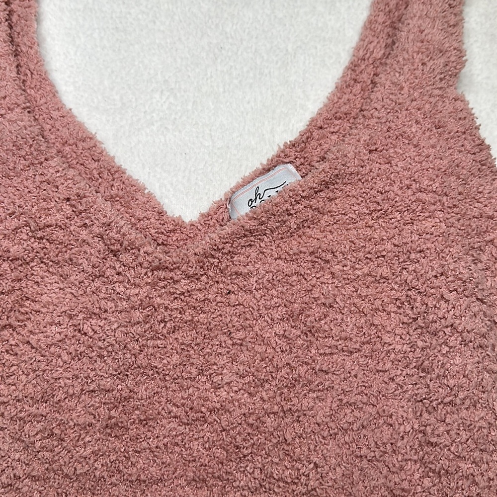 OHPOLLY cozy crop tank in blush size XS - Picture 3 of 3